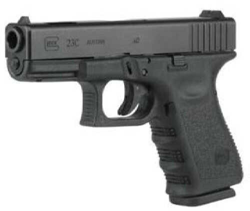 Glock 23C 40 S&W 4" Barrel Fixed Sights Compensated 2 -13 Round Mags Semi Automatic Pistol PI2359203
